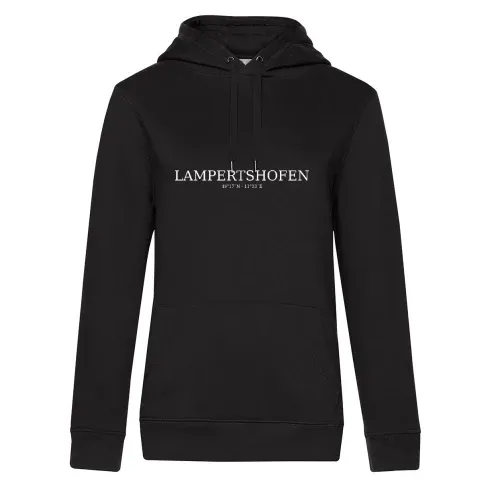 Lampertshofen Koordinaten Hoodie Frauen Queen Hooded