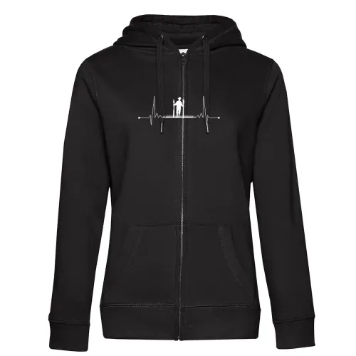 Landwirt Puls Farmer Herzschlag Feldarbeiter Frauen Hoodie