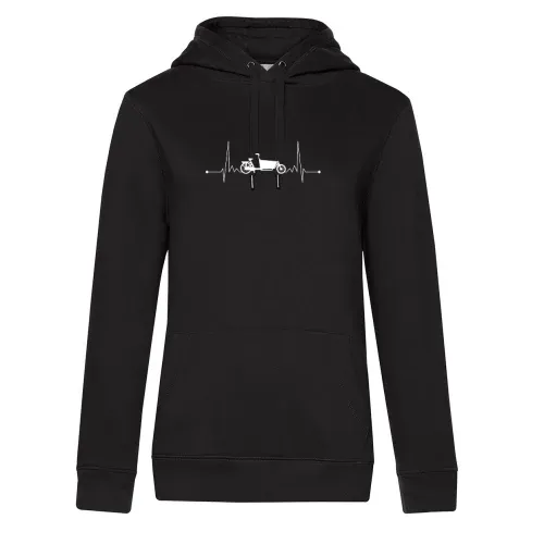 Lastenrad Cargo Bike Herzschlag - Hollandrad Puls Frauen Hoodie