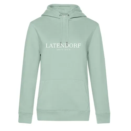 Latendorf Koordinaten Frauen Hoodie Latendorf Koordinaten Hoodie