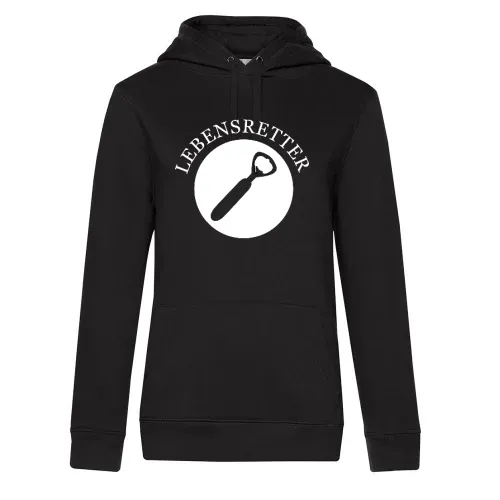 Lebensretter Flaschenöffner Hoodie