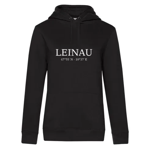 Leinau Koordinaten Frauen Hoodie Leinau Koordinaten Hoodie