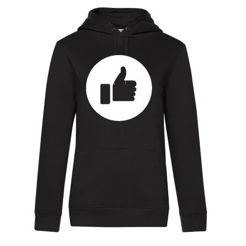 Like im Kreis Frauen Hoodie