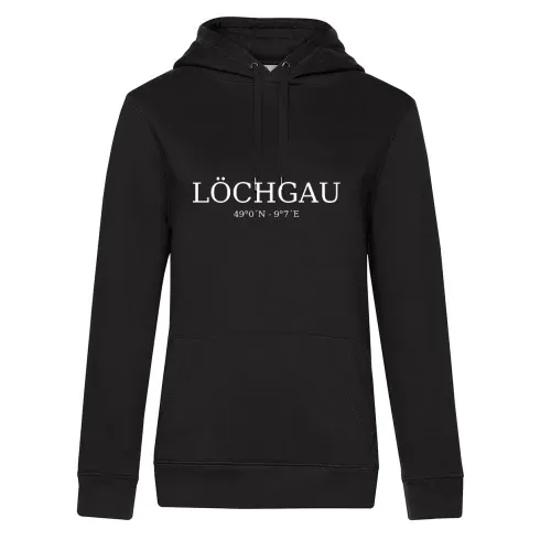 Löchgau Koordinaten Hoodie Frauen Queen Hooded