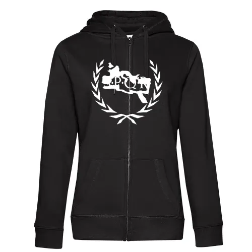 Lorbeerkranz SPQR Rom Umriss Frauen Hoodie