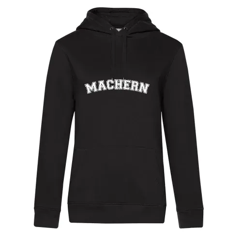 Machern Hoodie Frauen Queen Hooded