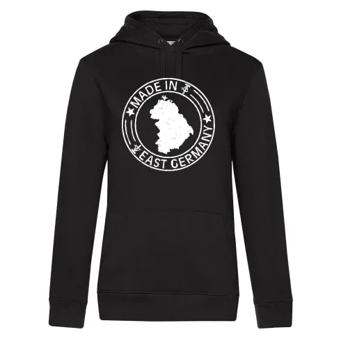 Made in East Germany Stempel Frauen Hoodie