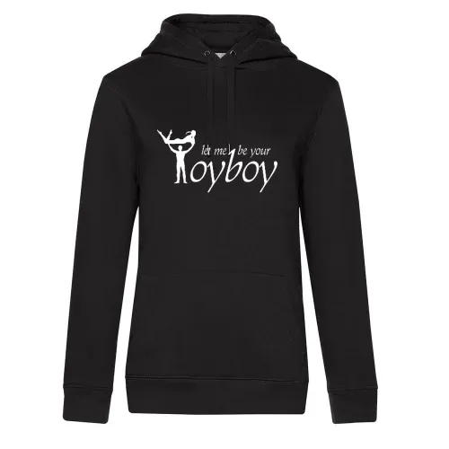 Mann hebt Frau Toyboy Frauen Hoodie Mann hebt Frau Toyboy Hoodie