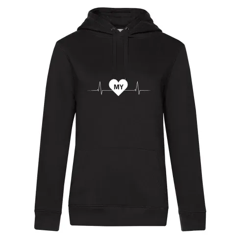 Mayen MY Nummernschild Herzschlag Frauen Hoodie Mayen MY Nummernschild Herzschlag Hoodie