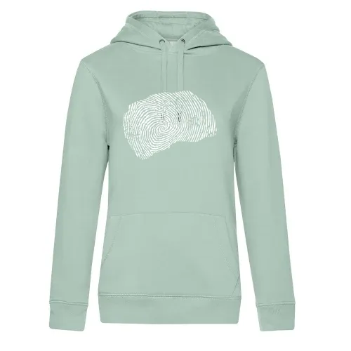 Mazedonien Fingerabdruck Hoodie