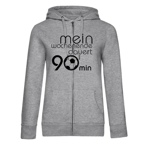mein Wochenende dauert 90min Frauen Hoodie