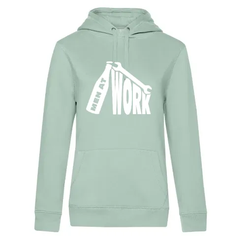 Men at work Frauen Hoodie