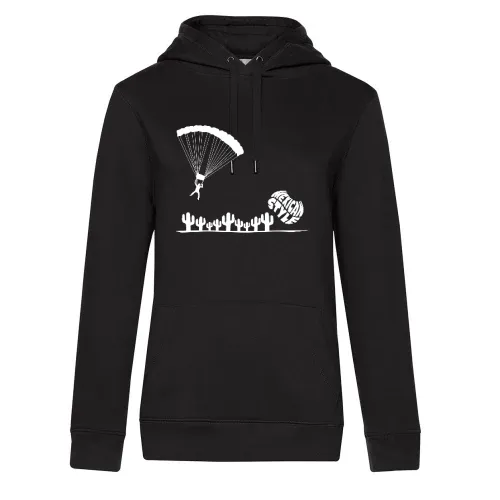 Mexikanischer Fallschirmspringer Frauen Hoodie