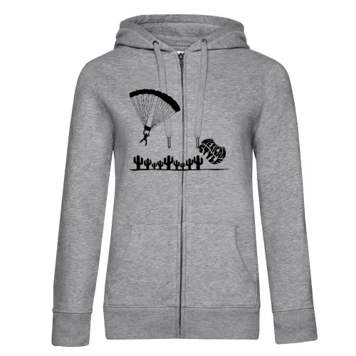 Mexikanischer Fallschirmspringer Frauen Hoodie