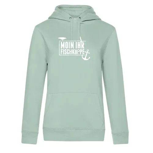 Moin Ihr Fischköppe Nordensee Geschenkidee Frauen Hoodie Moin Ihr Fischköppe Nordensee Geschenkidee Hoodie