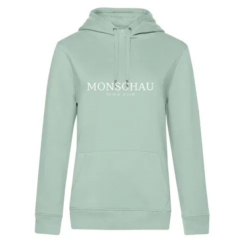 Monschau Koordinaten Hoodie Frauen Queen Hooded