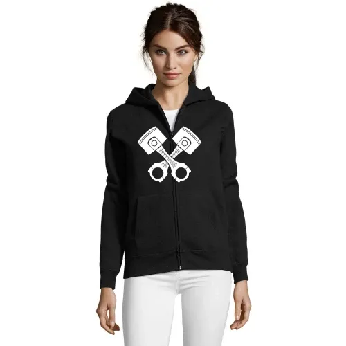 Motorkolben Frauen Hoodie