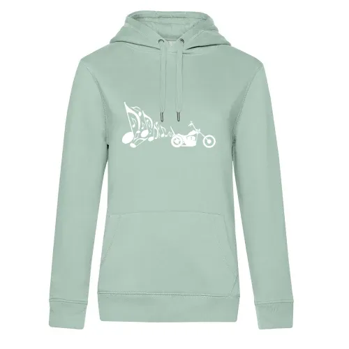 Motorrad Chopper Auspuff Musik  Hoodie