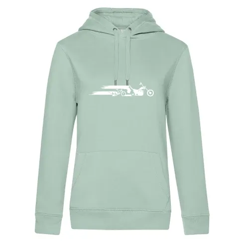 Motorrad Chopper Evolution Schweif Hoodie