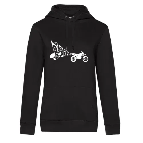 Motorrad Enduro Auspuff Musik  Hoodie