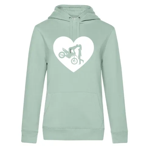 Motorrad Enduro Cross Kuß Hoodie