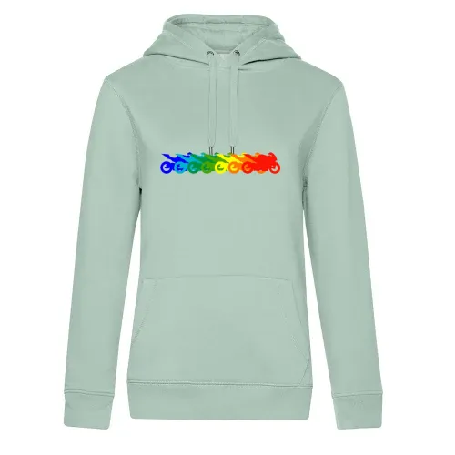 Motorrad farbverlauf Hoodie