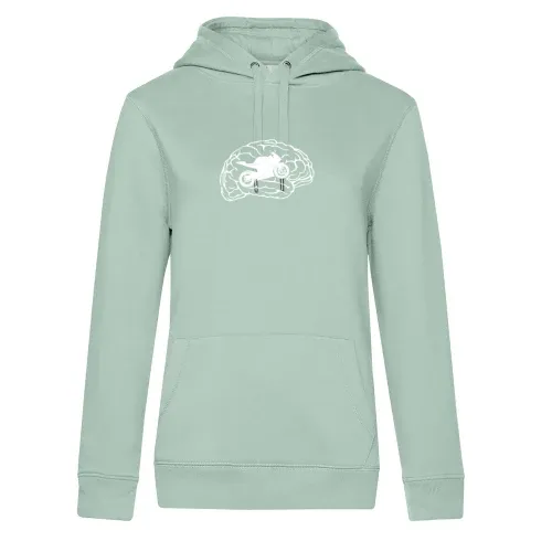 Motorrad Gehirn Rennmaschine Hoodie