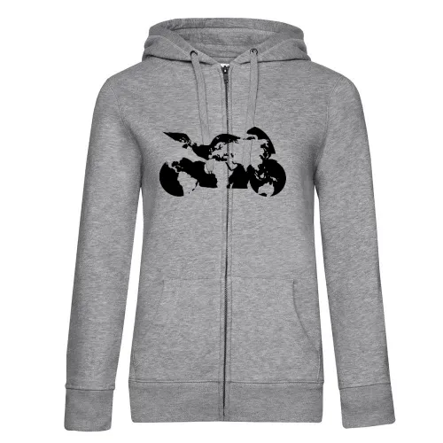 Motorradwelt Frauen Hoodie