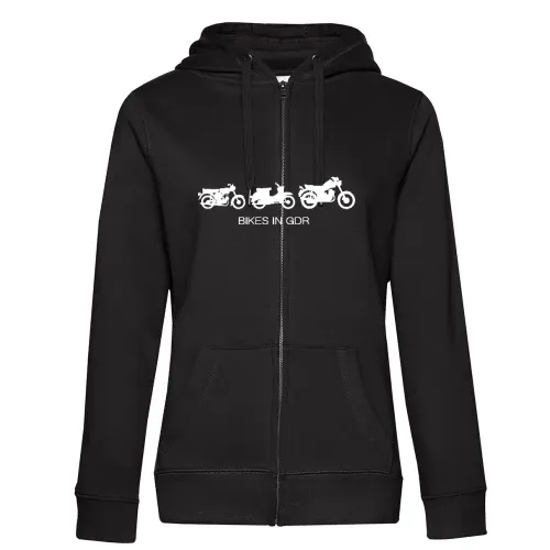 Motorräder in der DDR Frauen Hoodie