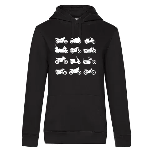 Motorräder Typen Hoodie