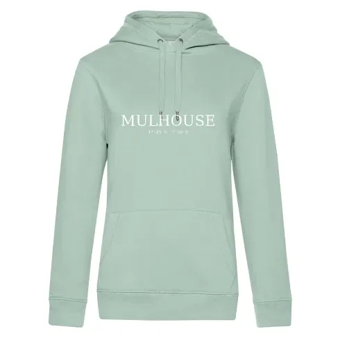 Mulhouse Koordinaten Hoodie Frauen Queen Hooded