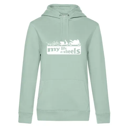 my life on wheels - Motorrad Hoodie