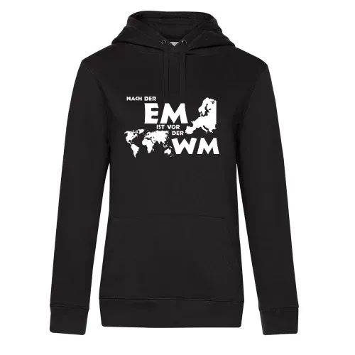 nach der EM ist vor der WM Hoodie Frauen Queen Hooded
