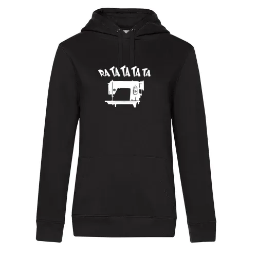 Nähmaschine Ratatata - Näherin Schneiderin DIY Hoodie Frauen Queen Hooded