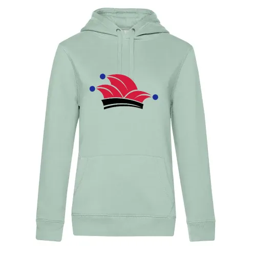 Narrenkappe Karneval Hoodie Frauen Queen Hooded