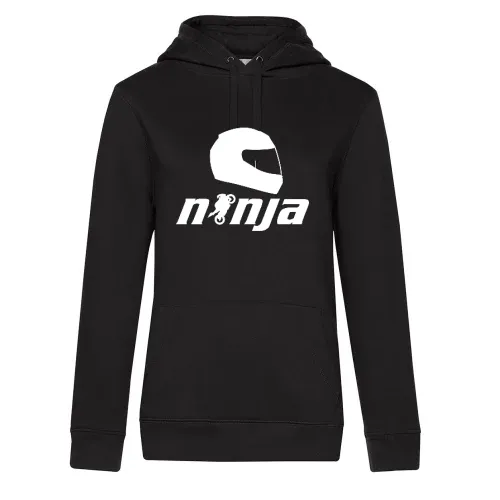 Ninja Motorrad Hoodie Frauen Queen Hooded