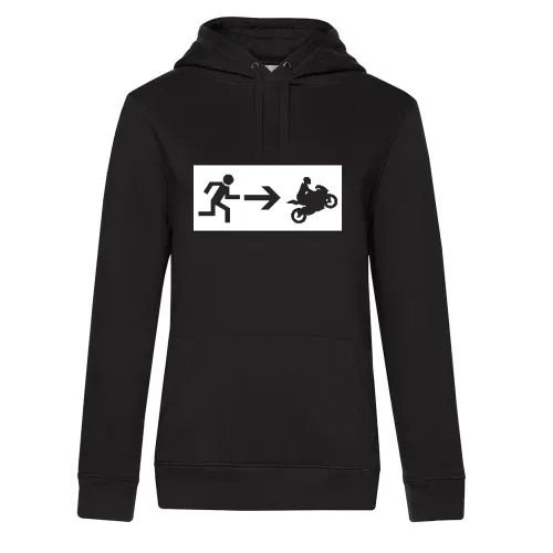 Notausgang Bike Hoodie