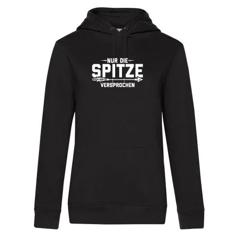 Nur Die Spitze, Versprochen Bogensport Witz Hoodie