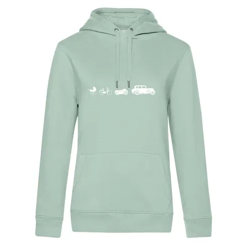 Oldtimer Evolution Frauen Hoodie Oldtimer Evolution Hoodie