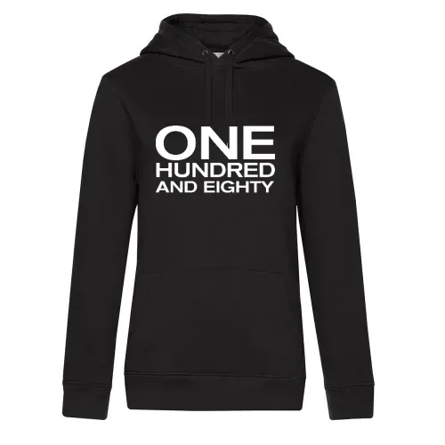 one hundred and eighty Dartpfeile Frauen Hoodie