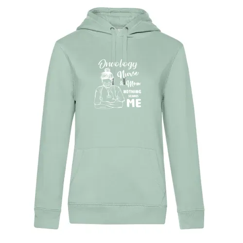 Onkologie Krankenschwester und Mutter Hoodie Frauen Queen Hooded