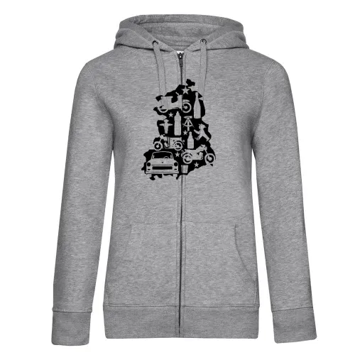 Ostprodukte der DDR Frauen Hoodie