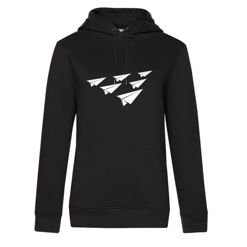 Papier-Fliegerstaffel Frauen Hoodie