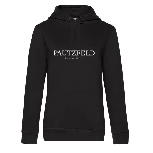 Pautzfeld Koordinaten Hoodie Frauen Queen Hooded