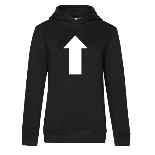Pfeil nach oben Frauen Hoodie