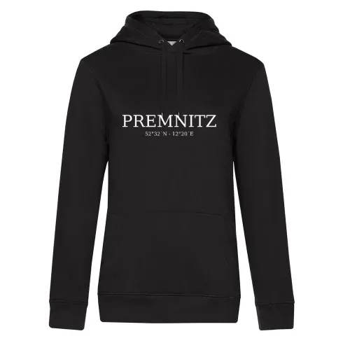 Premnitz Koordinaten Hoodie Frauen Queen Hooded