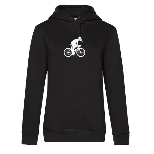 Radfahrer Mountainbike MTB Gasmaske Quarantäne Hoodie Frauen Queen Hooded