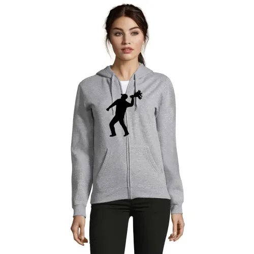 Randale Blumen Frauen Hoodie
