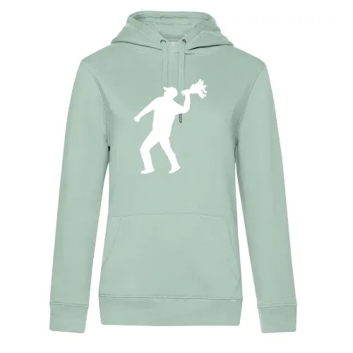 Randale Blumen Frauen Hoodie