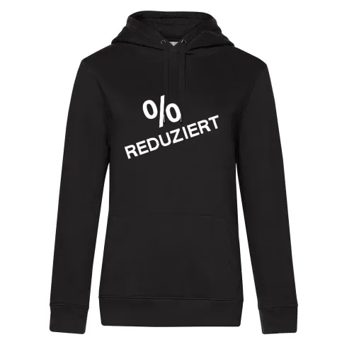 Reduziert Shirt aus der Werbung Hoodie Frauen Queen Hooded
